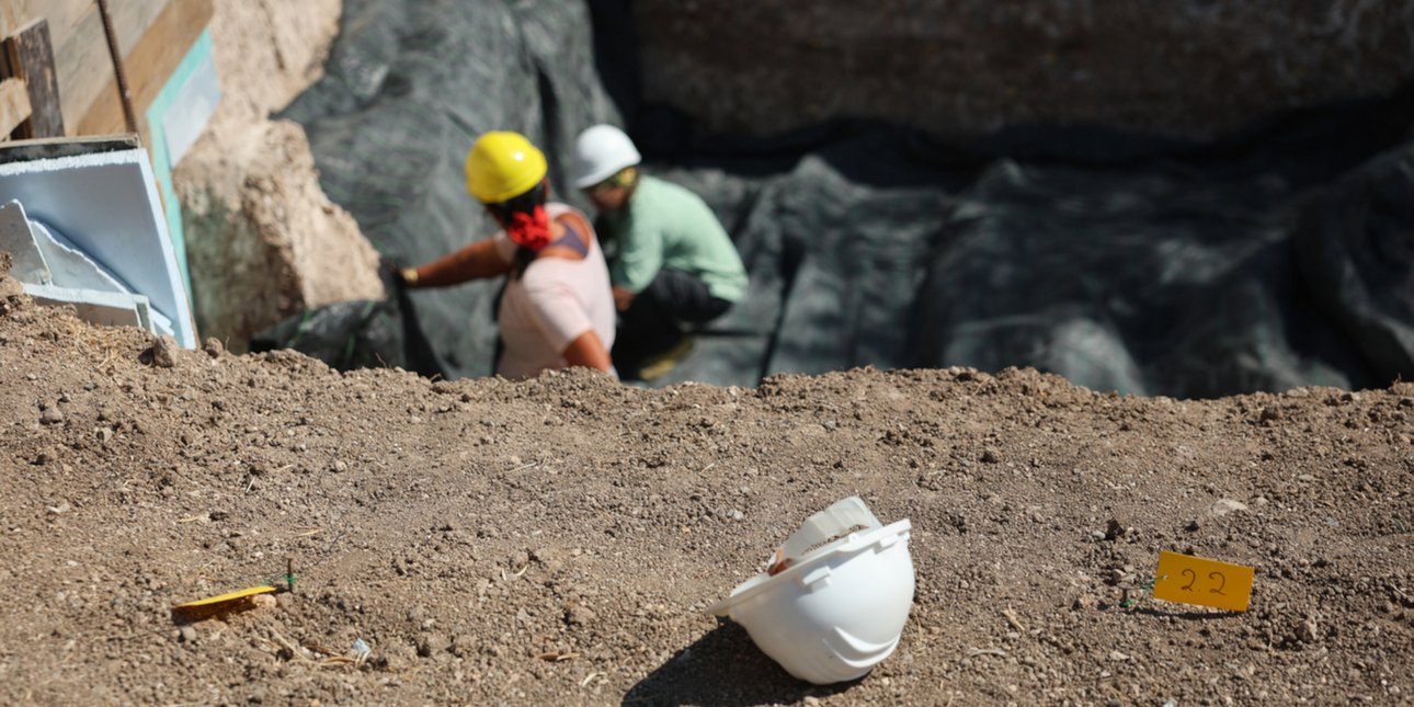 Τα έργα ανασκαφής στα Ροδαφνίδια