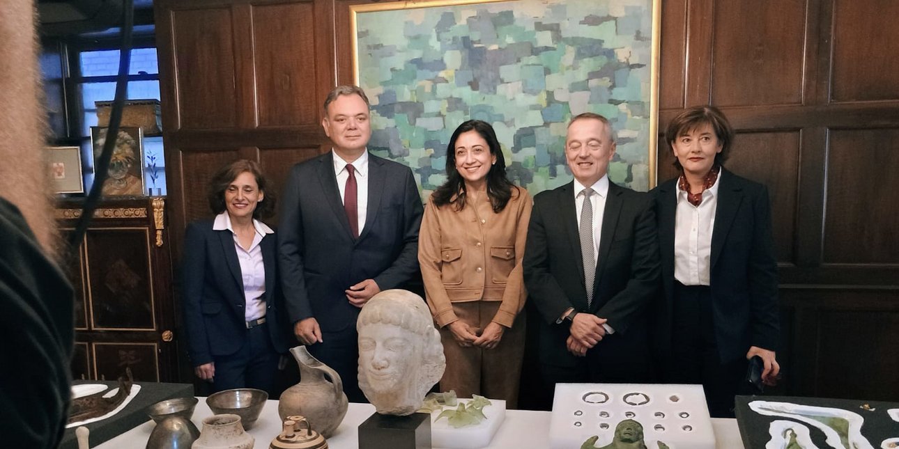 Αρχαιότητες από τη Νέα Υόρκη επιστρέφουν στην Ελλάδα