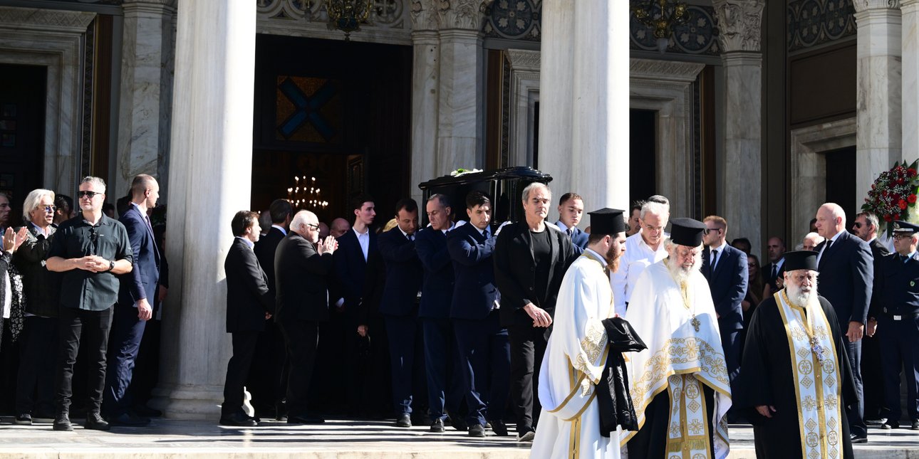 Κηδεία Διονύση Σαββόπουλου/Φωτογραφία: Eurokinissi 