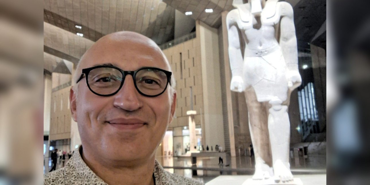 O διακεκριμένος καθηγητής Αιγυπτιολογίας στο πανεπιστήμιο του Καϊρου Tάρεκ Τoουφίκ