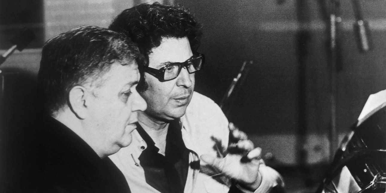 Μάνος Χατζιδάκις και Μίκης Θεοδωράκης