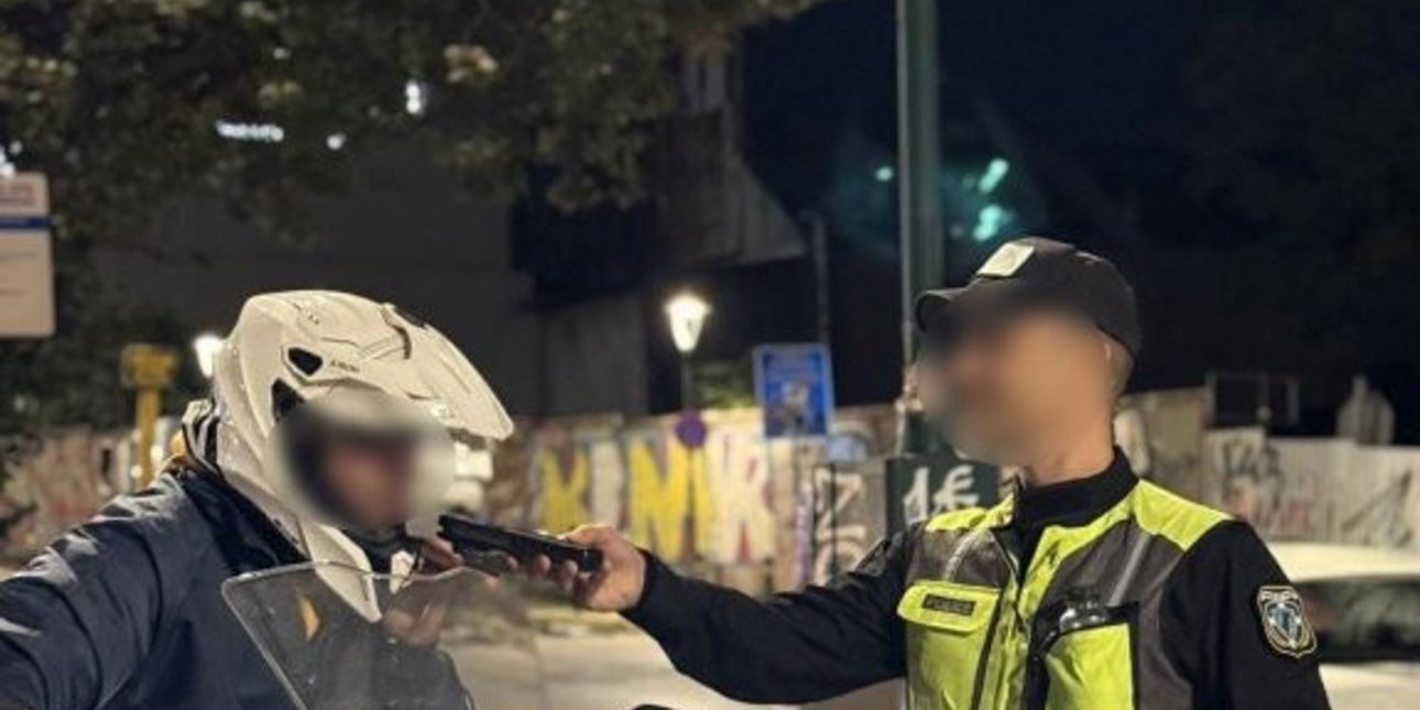 Εξόρμηση της Τροχαίας για αλκοτέστ στους δρόμους της Αττικής -Κάτω από το 1% οι παραβάσεις σε αλκοτέστ