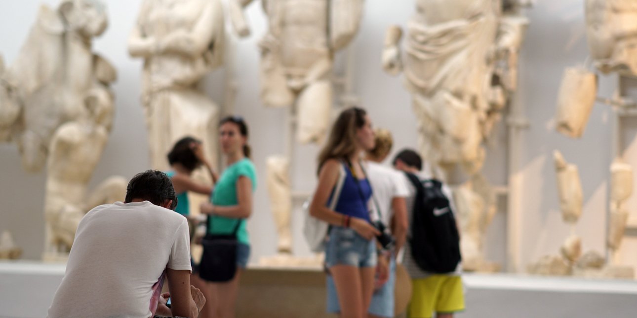 Στο Αρχαιολογικό Μουσείο Ολυμπίας