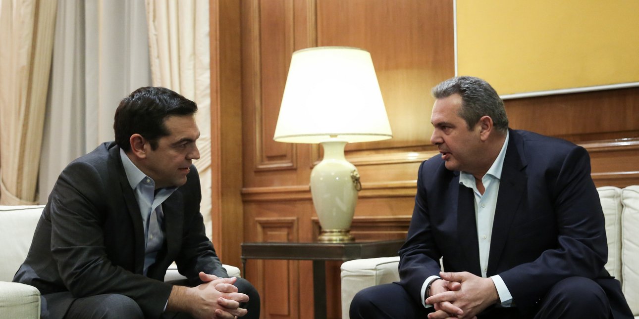 Tsipras Denounces Ex-Ally Kammenos Over Attendance at Mladics Funeral