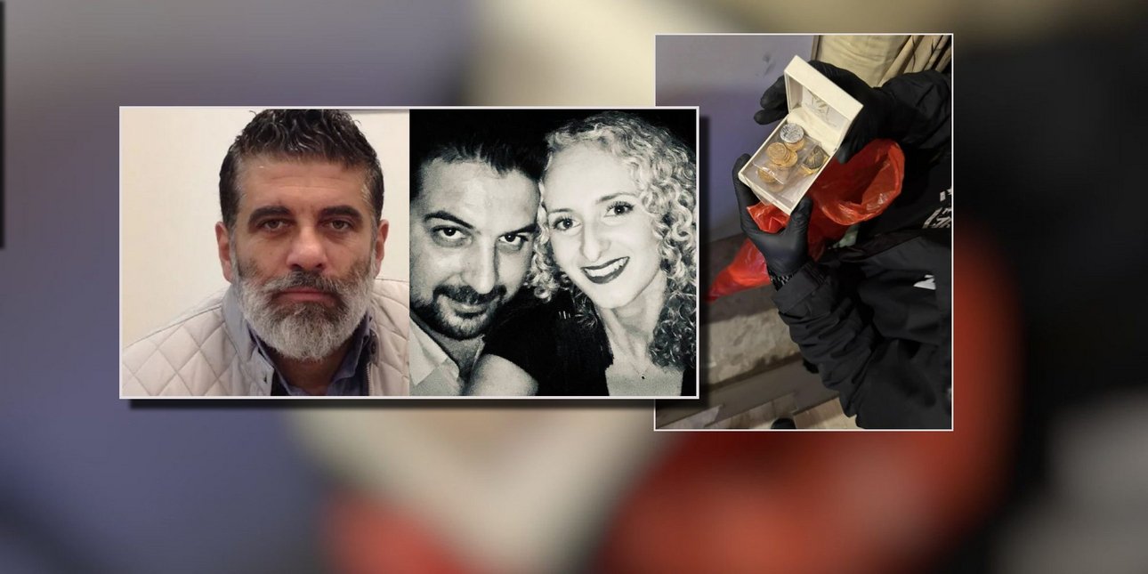 Αριστερά ο Μύρων Χιλετζάκης, δεξιά ο Γιώργος Λαμπράκης και η Χρυσάνθη Κουτάντου 