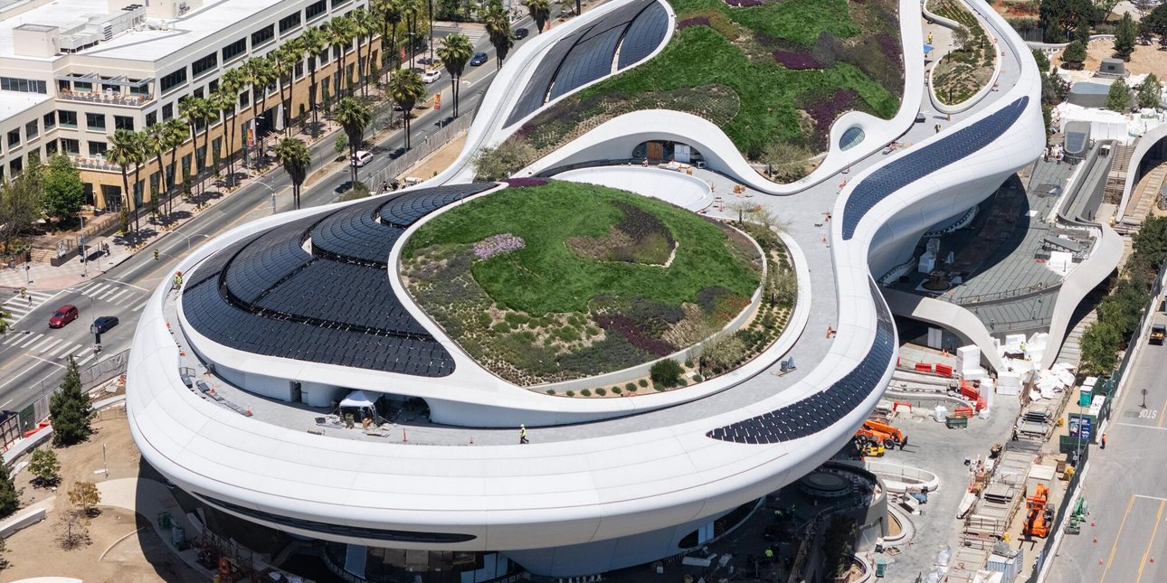 Το πιο πολυσυζητημένο άνοιγμα είναι το Lucas Museum of Narrative Art στο Exposition Park του Λος Άντζελες, που προγραμματίζεται να εγκαινιαστεί στις 22 Σεπτεμβρίου / LUCAS MUSEUM