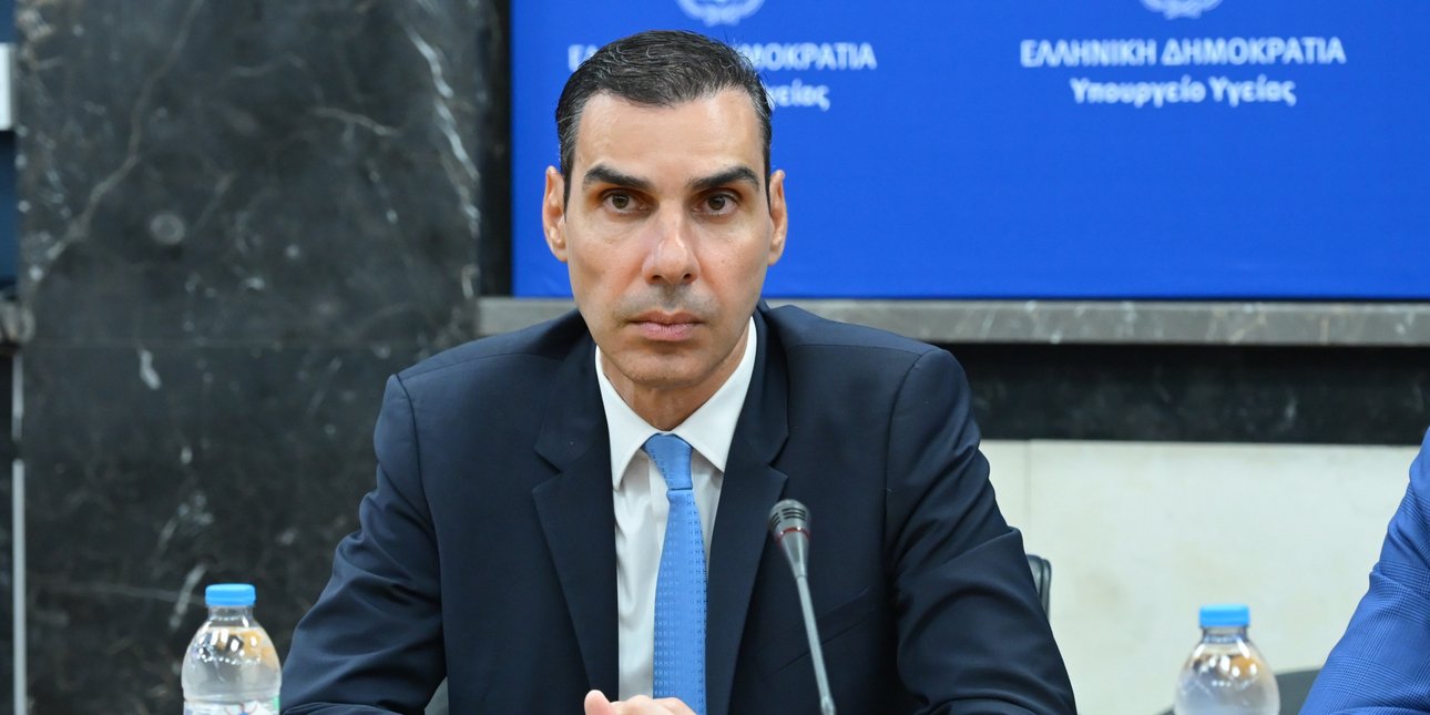 Ο υφυπουργός Υγείας, Μάριος Θεμιστοκλέους