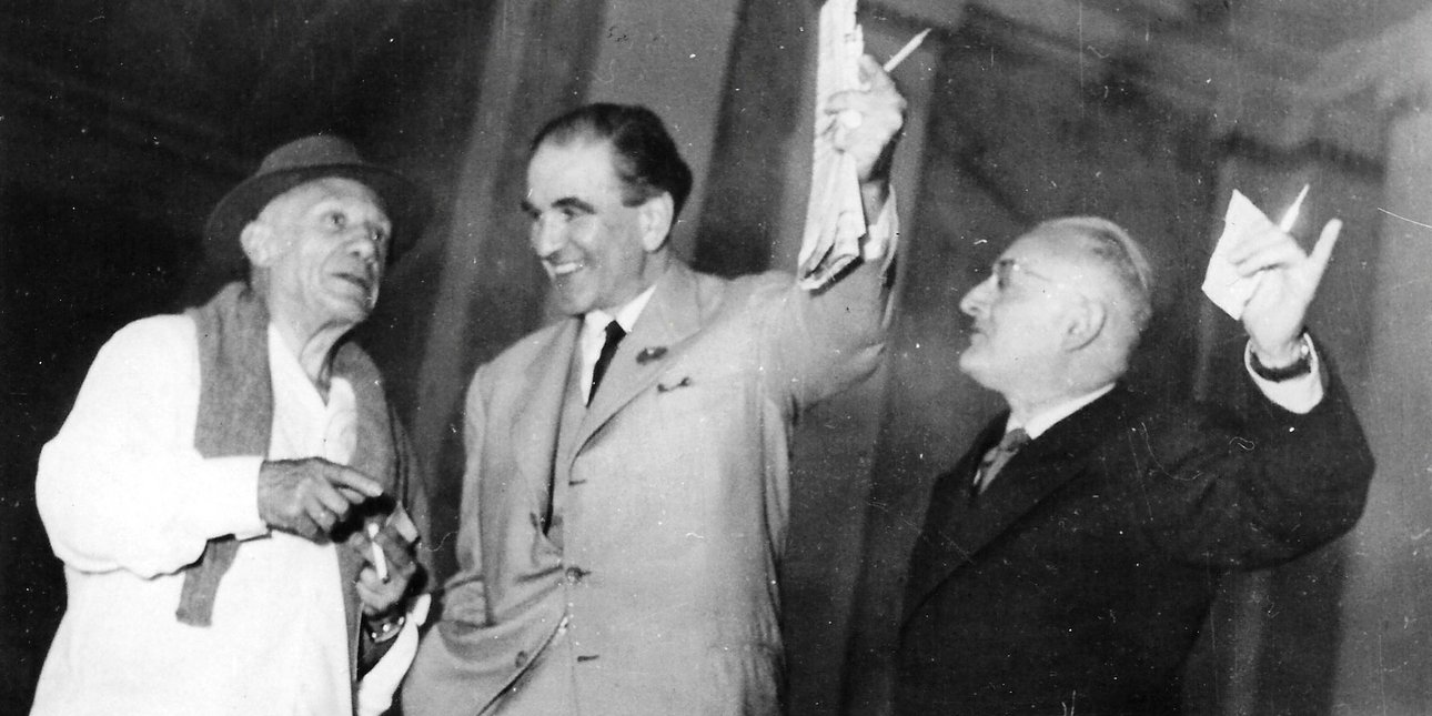 Pablo Picasso & Πάνος Βαλσαμάκης