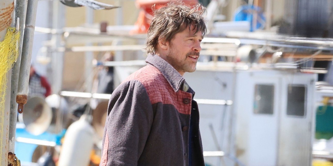 Στιγμιότυπο από τα γυρίσματα του Μπραντ Πιτ στην Ύδρα