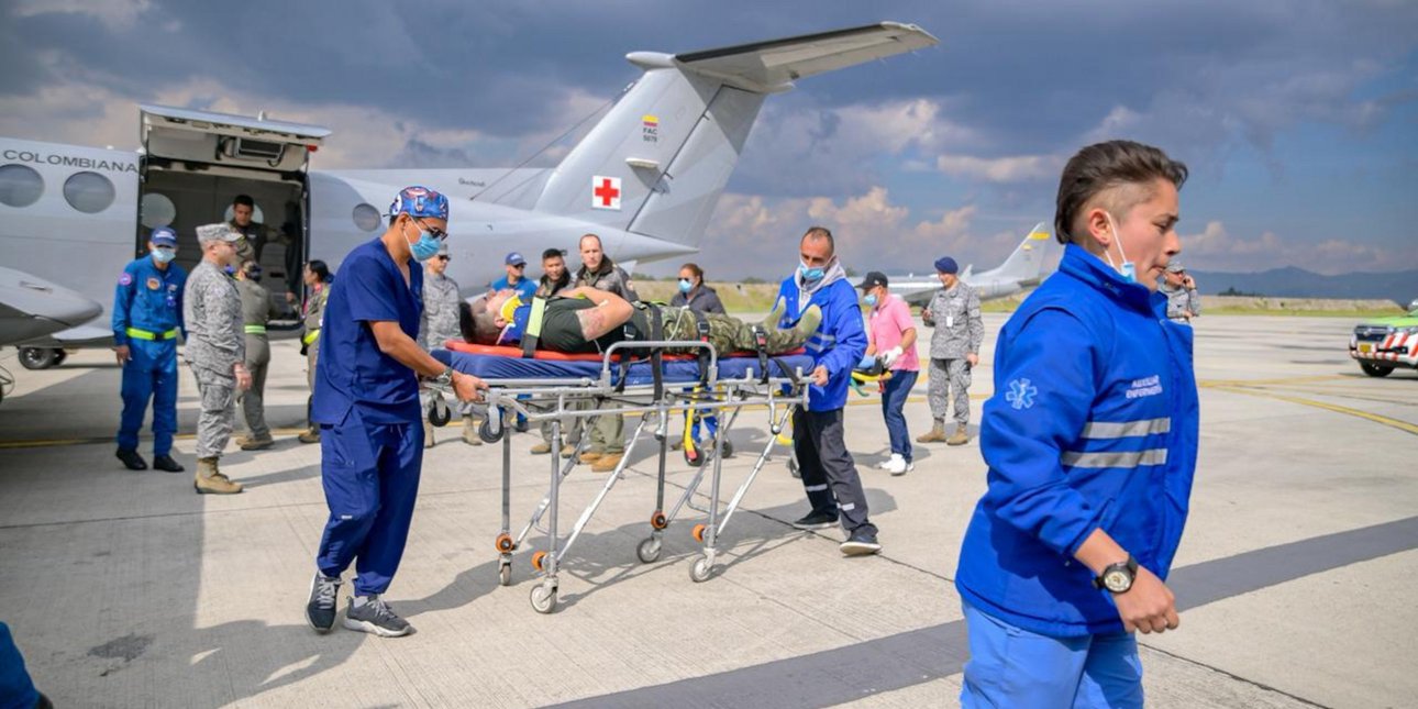 Κολομβία: Στους 66 ο αριθμός των νεκρών από τη συντριβή μεταγωγικού αεροσκάφους