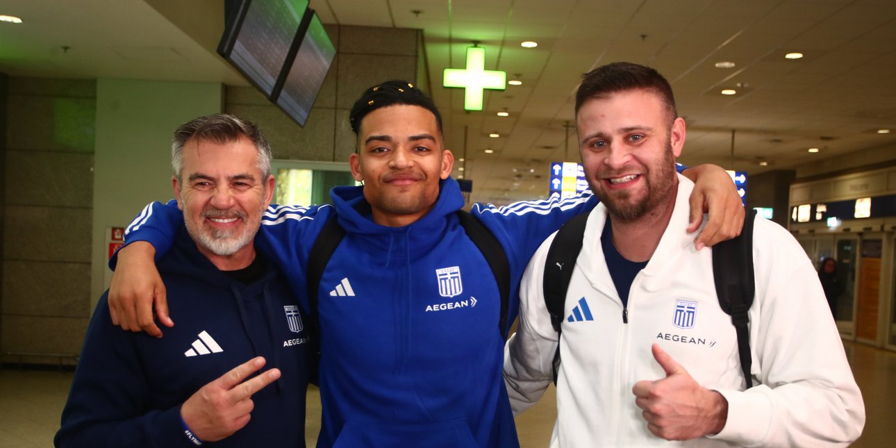 Επέστρεψε από το Παγκόσμιο Πρωτάθλημα ο Καραλής: «Θέλω μαζί με τον Ντουπλάντις να πίνουμε ποτά και να λέμε τι ωραία περάσαμε»