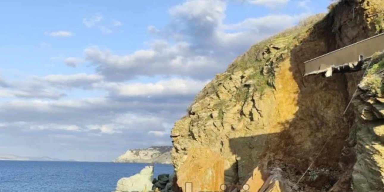 Μεγάλη κατολίσθηση στην Αγία Πελαγία Κρήτης -Αποκολλήθηκε μπαλκόνι ξενοδοχείου