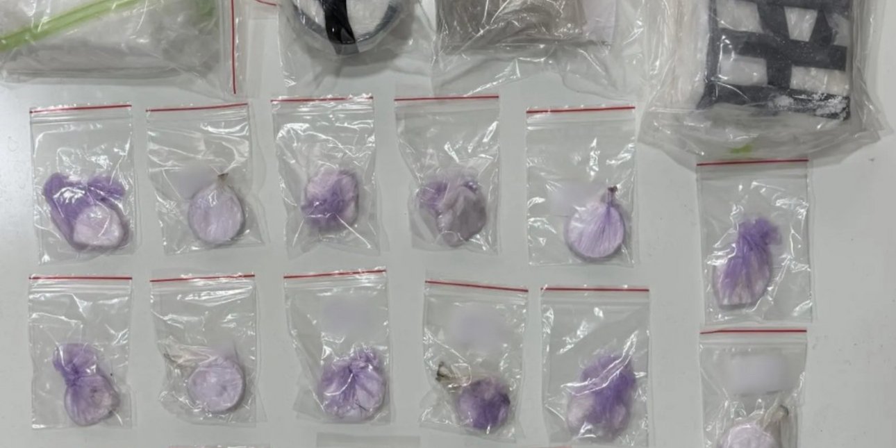 Λαμία: Δύο συλλήψεις για ναρκωτικά -Είχαν πάνω από μισό κιλό κοκαΐνη, ηρωίνη, κάνναβη και όπλα