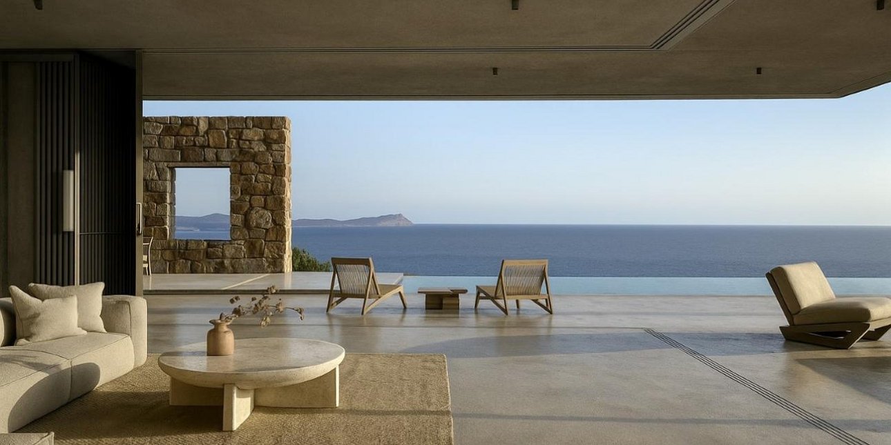 Αρχιτεκτονική και φύση σε αρμονία: Σπίτι στη Σύρο «αγκαλιάζει» το κυκλαδίτικο τοπίο με μίνιμαλ σχεδιασμό