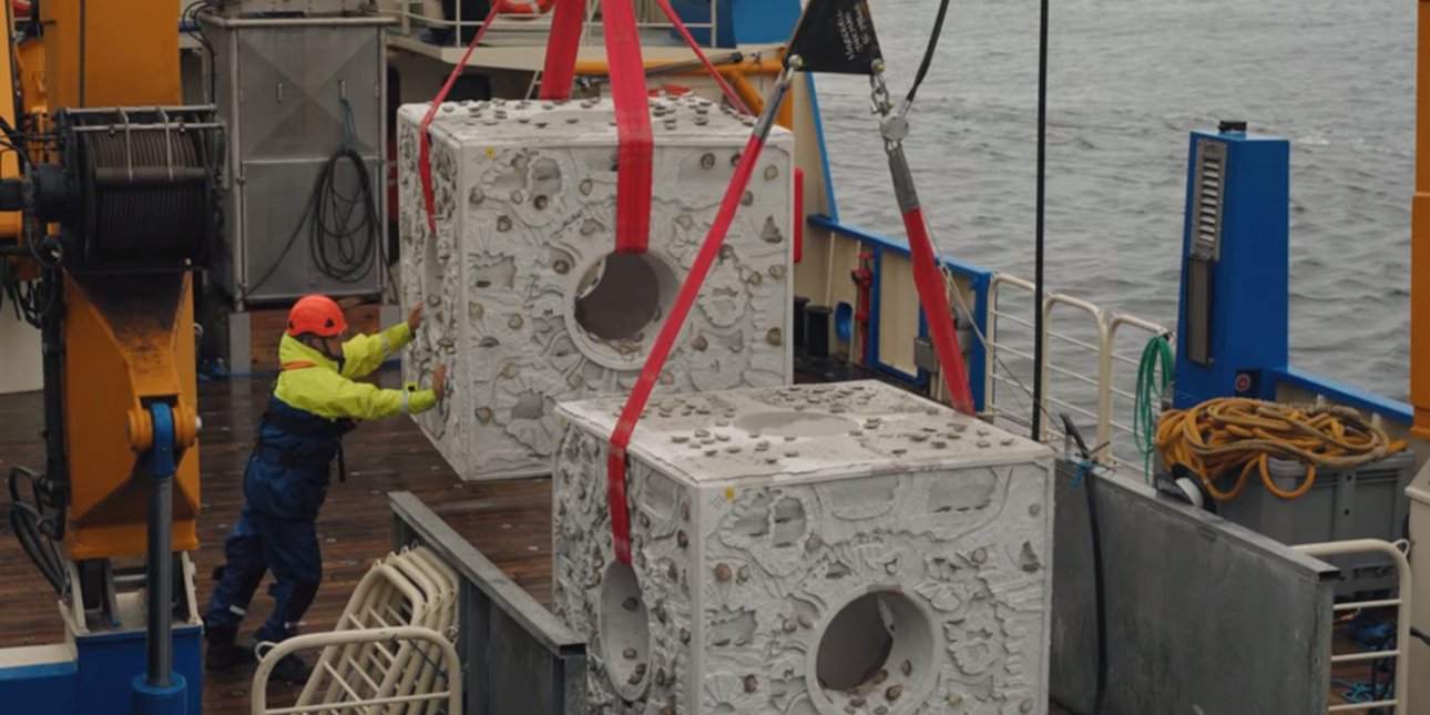 Το Ηνωμένο Βασίλειο ρίχνει τσιμεντόλιθους 6.000 κιλών στη θάλασσα: Στόχος να ανακτήσει κάτι που έχασε πριν από έναν αιώνα