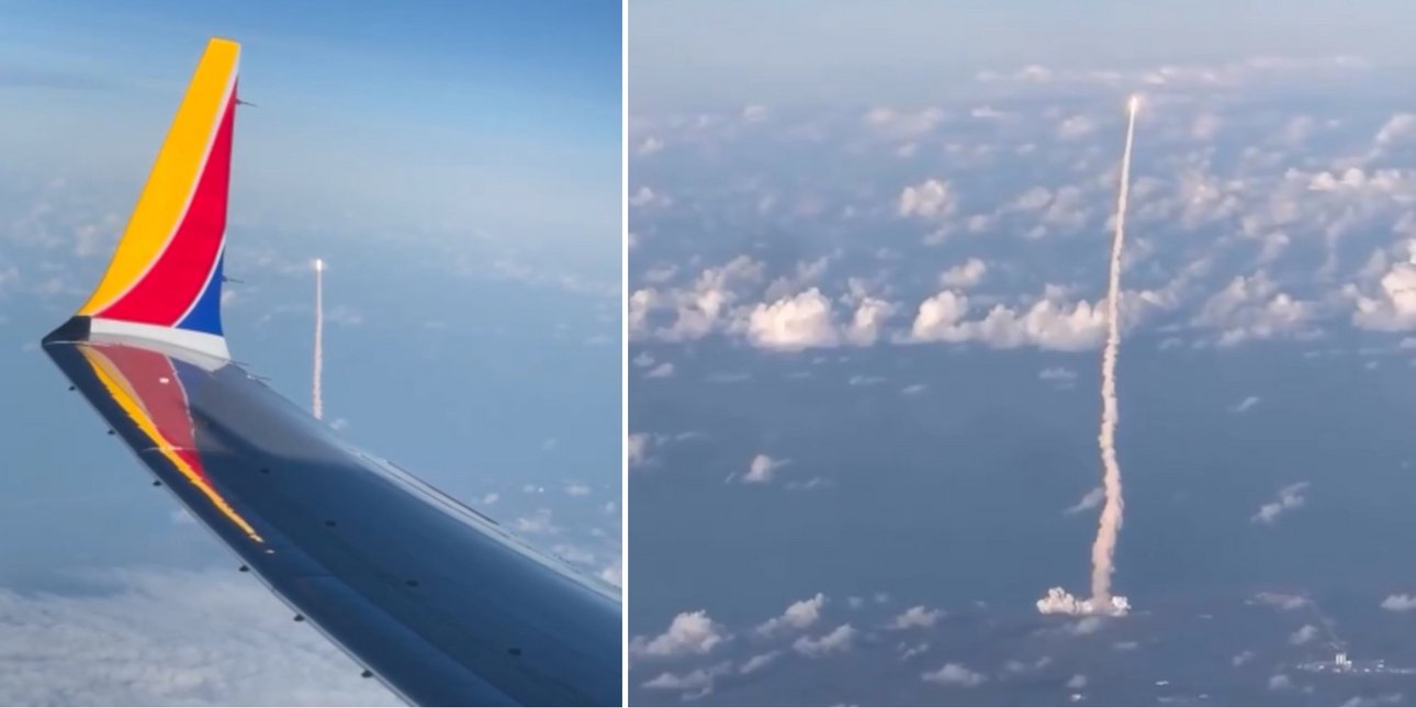 Εκπληκτικό: Επιβάτες αεροπλάνων κατέγραψαν μοναδικά πλάνα από την εκτόξευση του Artemis II -«Τρελή εμπειρία» [βίντεο]