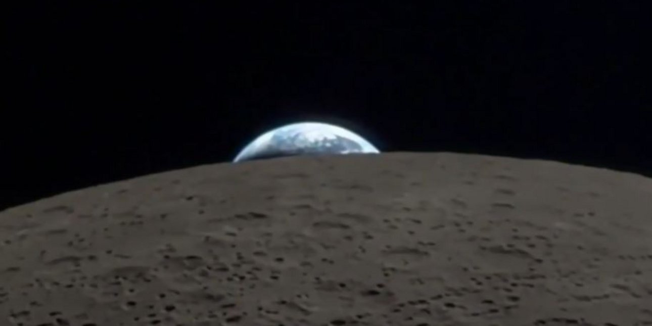 Νέο, εντυπωσιακό βίντεο από την αποστολή Artemis II: Η Γη «δύει» πίσω από τη Σελήνη