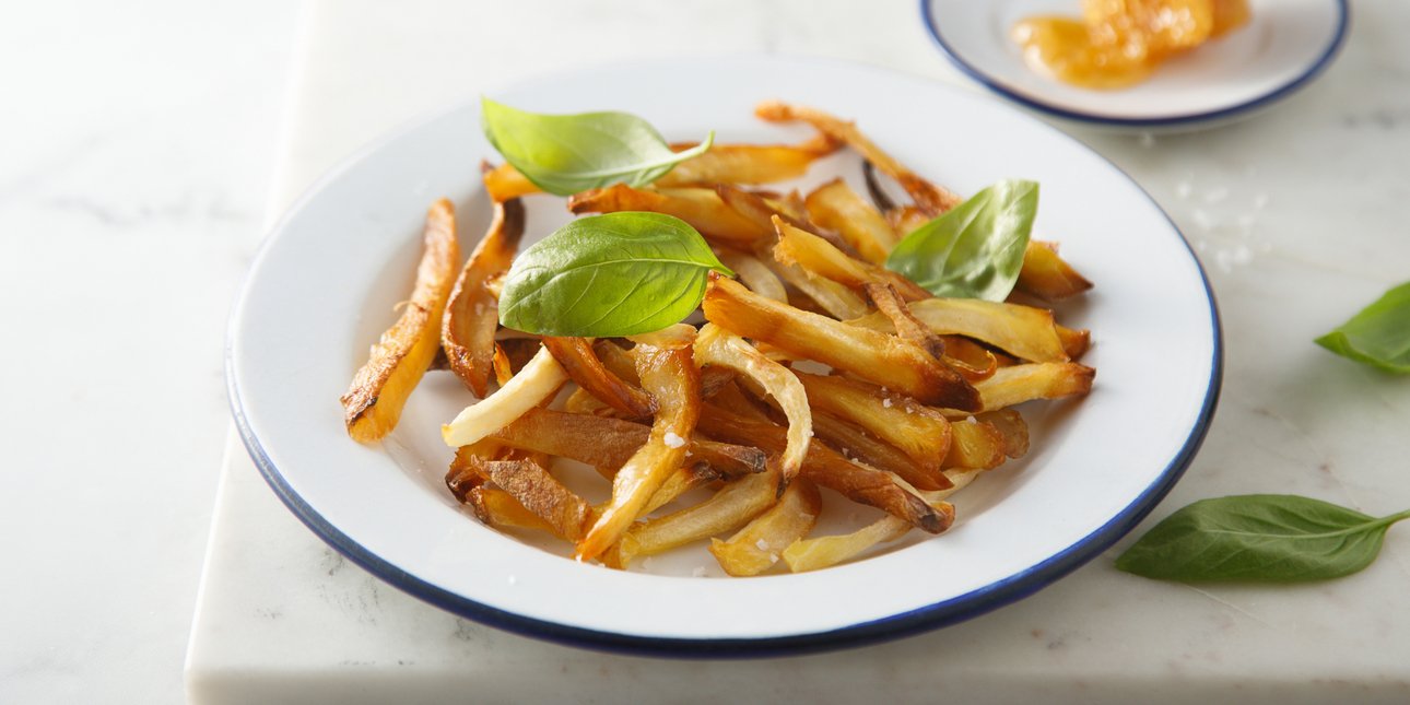 Συνταγή: Τραγανή σελινόριζα στη φριτέζα αέρος -Το πιο θρεπτικό σνακ για όλες τις ώρες