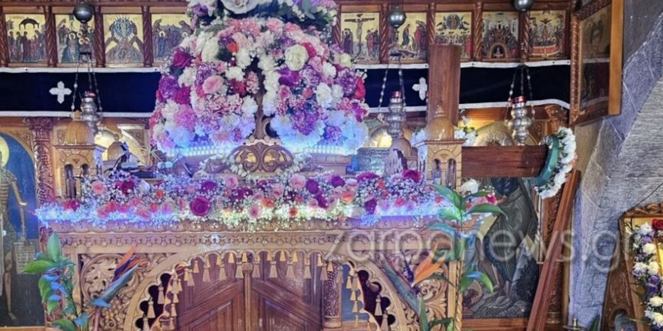 Επιτάφιος με λαμπάκια LED στα Χανιά: Πρωτότυπος στολισμός στον Προφήτη Ηλία