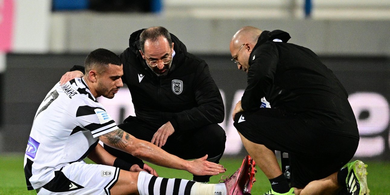 ΠΑΟΚ: Η λαίλαπα τραυματισμών συνεχίζεται - Χωρίς Γιακουμάκη για το υπόλοιπο της σεζόν!