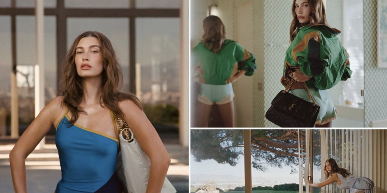 «Γιατί στέκεται έτσι;»: Η Χέιλι Μπίμπερ πόζαρε για την YSL και τα σχόλια ήταν επικά