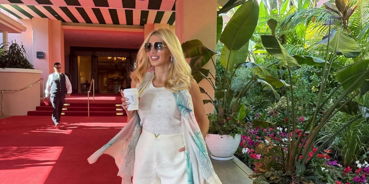 Απόδραση στο Μπέβερλι Χιλς για την Κωνσταντίνα Σπυροπούλου -Οι φωτό από τις διακοπές της