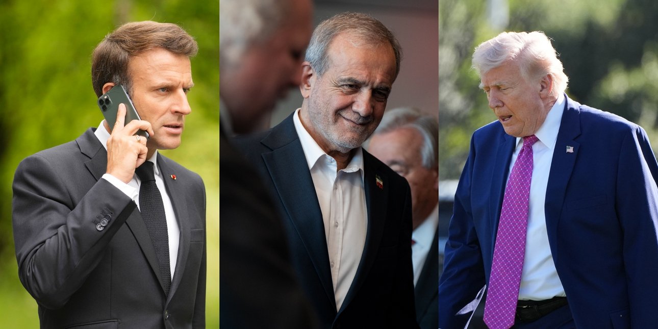 Τηλεφωνική επικοινωνία ﻿Μακρόν με Τραμπ και Πεζεσκιάν για τα Στενά του Ορμούζ