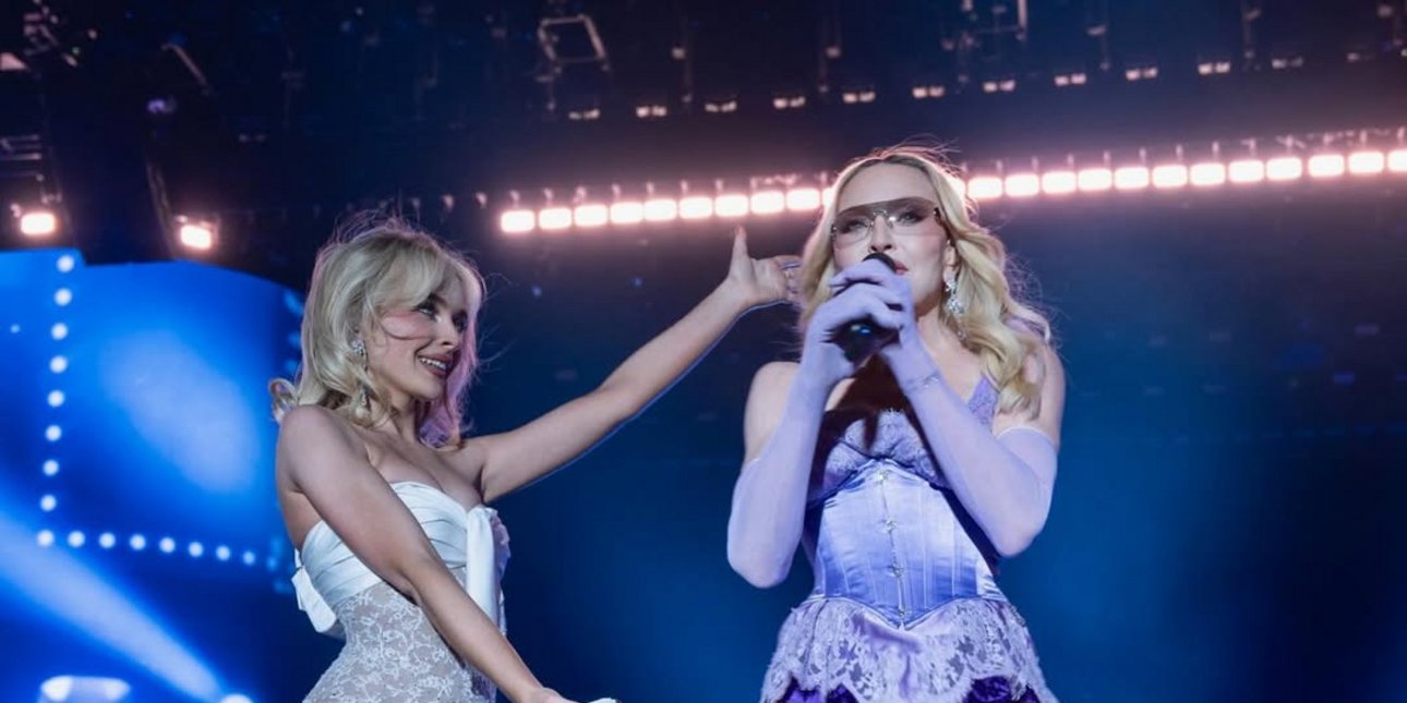 Η Μαντόνα με σέξι κορμάκι και ζαρτιέρες στα 67, στη σκηνή του Coachella -Η εμφάνιση με τη Σαμπρίνα Κάρπεντερ