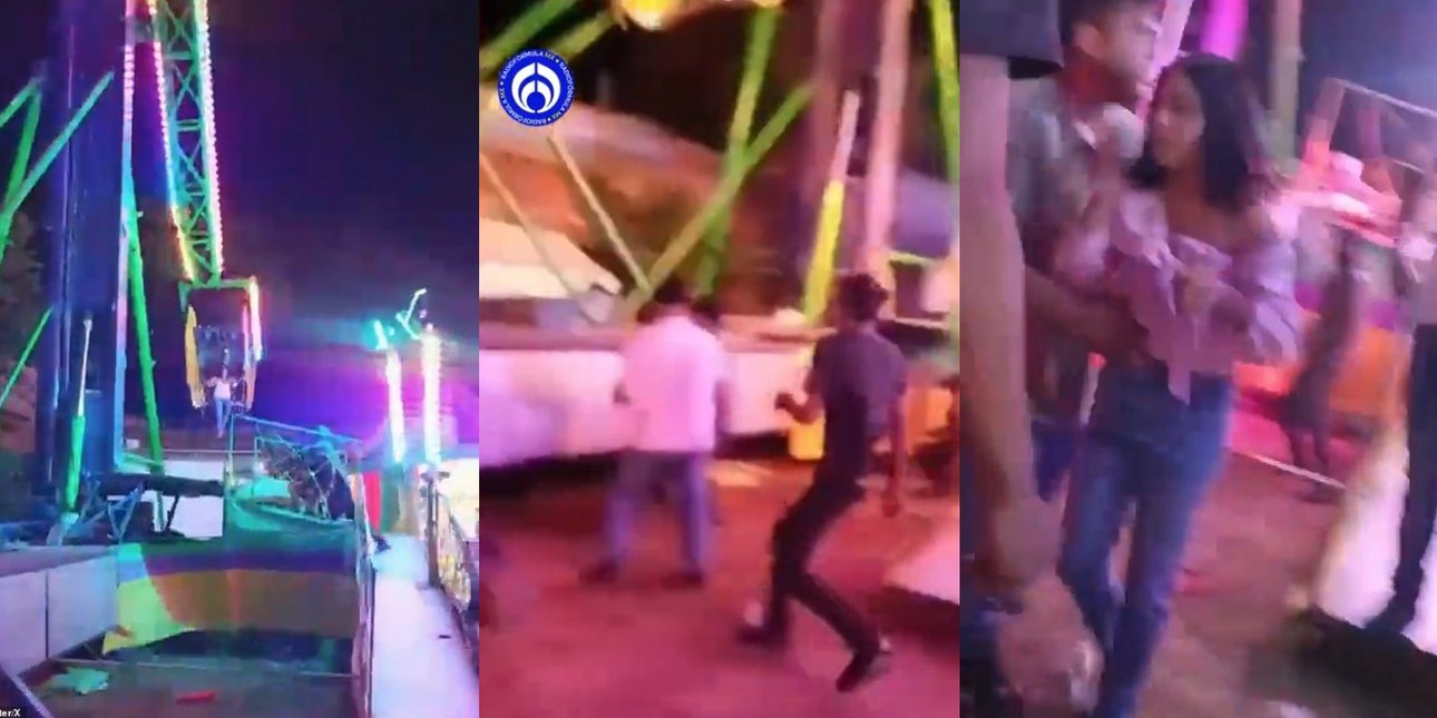 Τρόμος σε λούνα παρκ στο Μεξικό: Γυναίκα εκτινάχθηκε από παιχνίδι -Την έπιασε άνδρας στον αέρα [βίντεο]