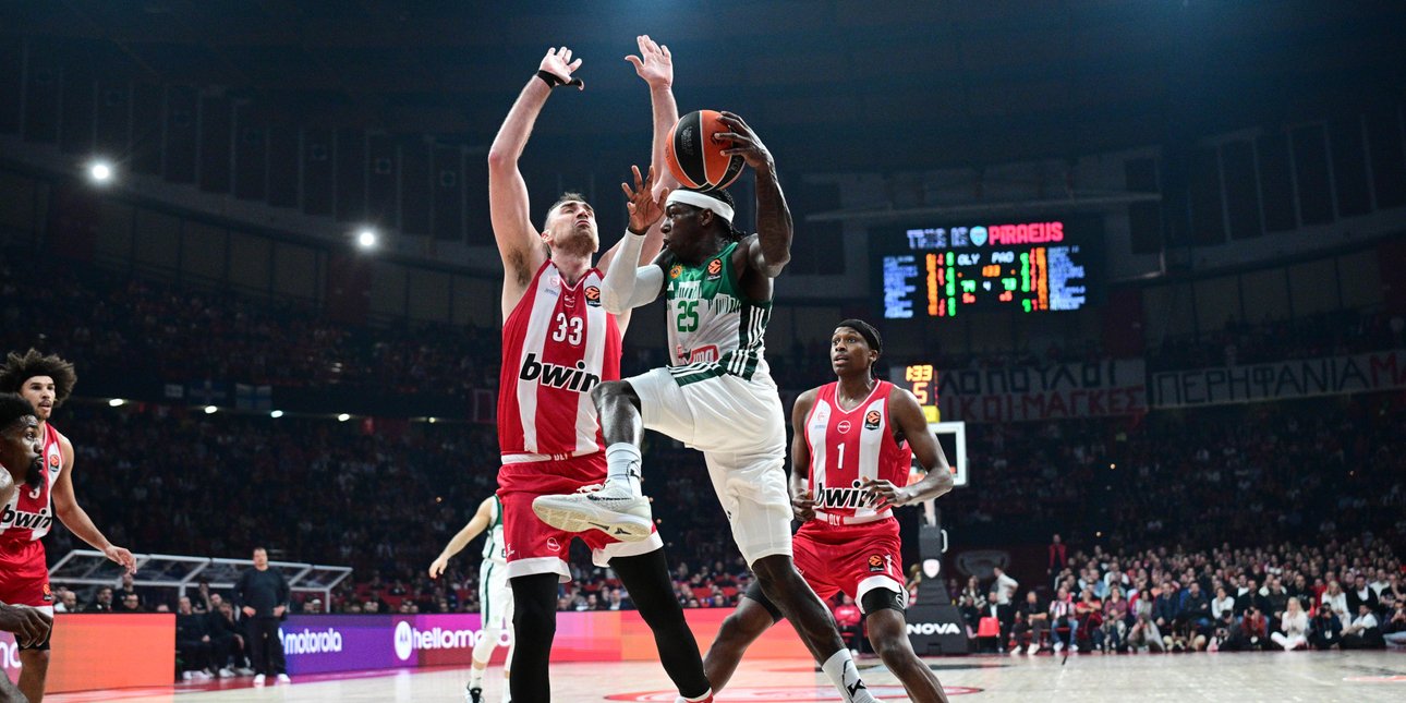 Βαθμολογία Euroleague: Στο χέρι του Ολυμπιακού η πρώτη θέση -Να αποφύγει τα play in θέλει ο Παναθηναϊκός AKTOR
