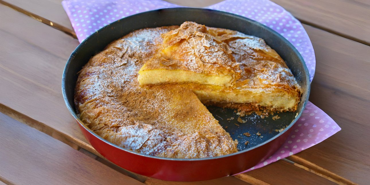 Συνταγή: Γαλατόπιτα για το πασχαλινό τραπέζι -Αρωματική, τραγανή και βελούδινη