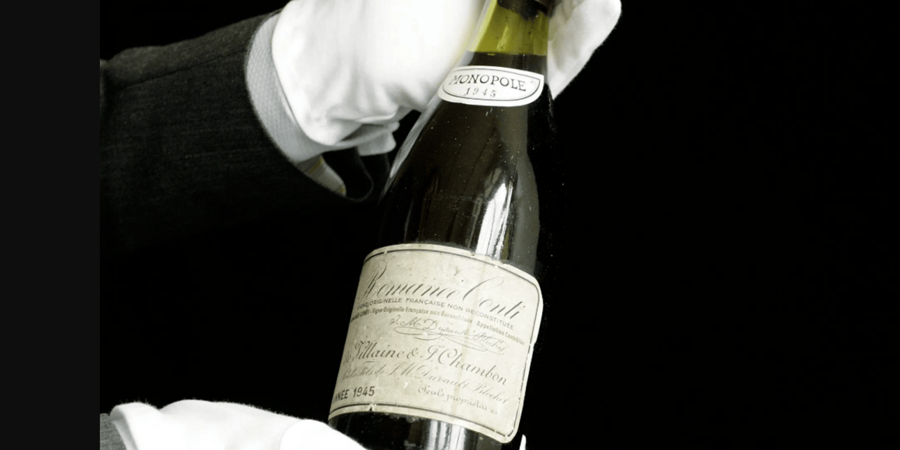 Ένα μπουκάλι κρασί του 1945 σπάει κάθε ρεκόρ -Το πιο ακριβό όλων των εποχών -Η τιμή που «έπιασε»