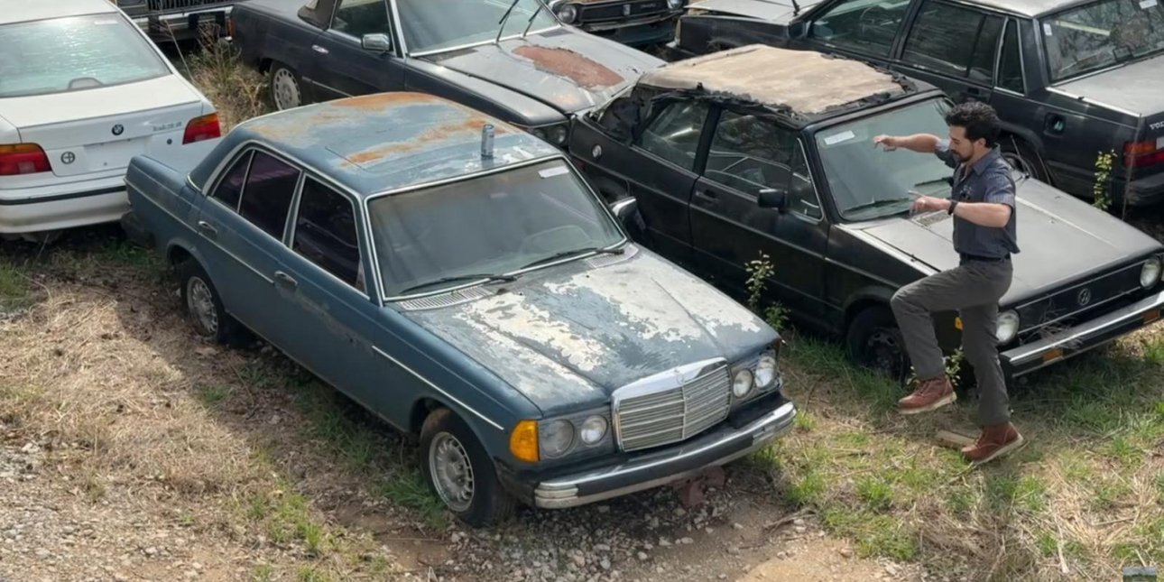 Youtuber ανακάλυψε έναν σπάνιο θησαυρό με 200 αυτοκίνητα και έγινε viral [βίντεο]