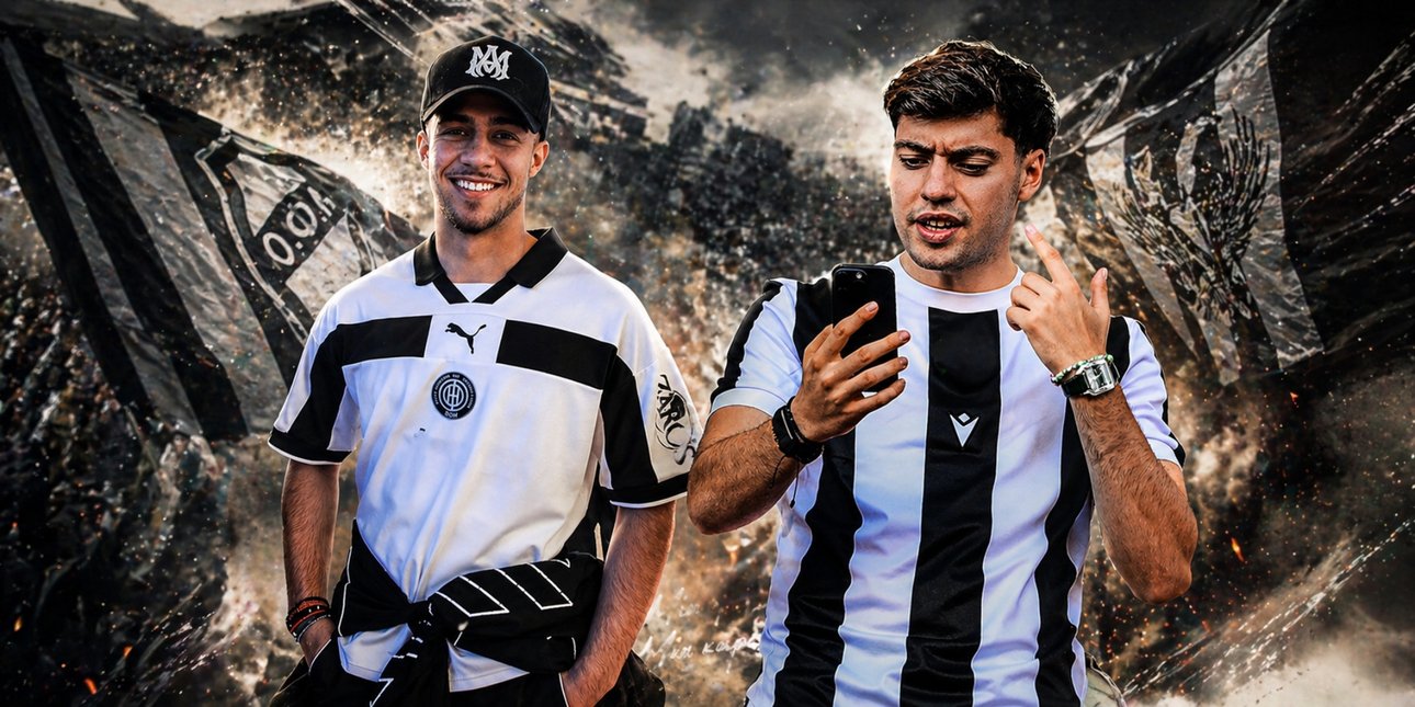 Τελικός Κυπέλλου Ελλάδας: Κωστούλας - Τζίμας, από το Μπράιτον στο Πανθεσσαλικό με... διαφορετικές φανέλες [εικόνες]