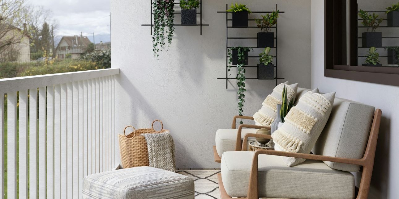 Μικρή βεράντα: Πώς να την επιπλώσετε έξυπνα για να τη μετατρέψετε σε άνετο χώρο