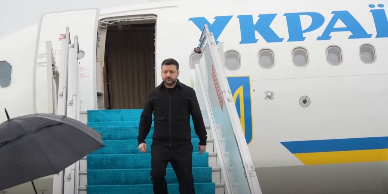 Έφτασε στην Κωνσταντινούπολη ο Βολοντίμιρ Ζελένσκι για συνομιλίες με τον Ρετζέπ Ταγίπ Ερντογάν