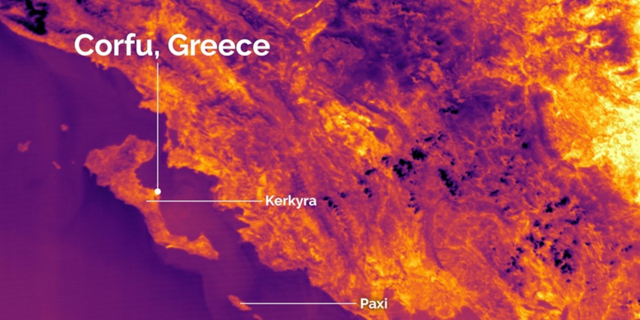 Οι πρώτες φωτογραφίες από τους ελληνικούς θερμικούς δορυφόρους -Συνεχής παρακολούθηση πυρκαγιών σε σχεδόν πραγματικό χρόνο