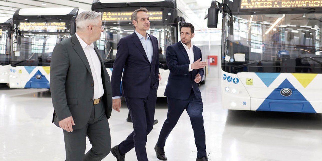 Οι συγκοινωνίες της Αθήνας αλλάζουν -Μητσοτάκης: Νέα λεωφορεία, νέοι συρμοί και συλλογικές συμβάσεις, το είπαμε και το κάναμε