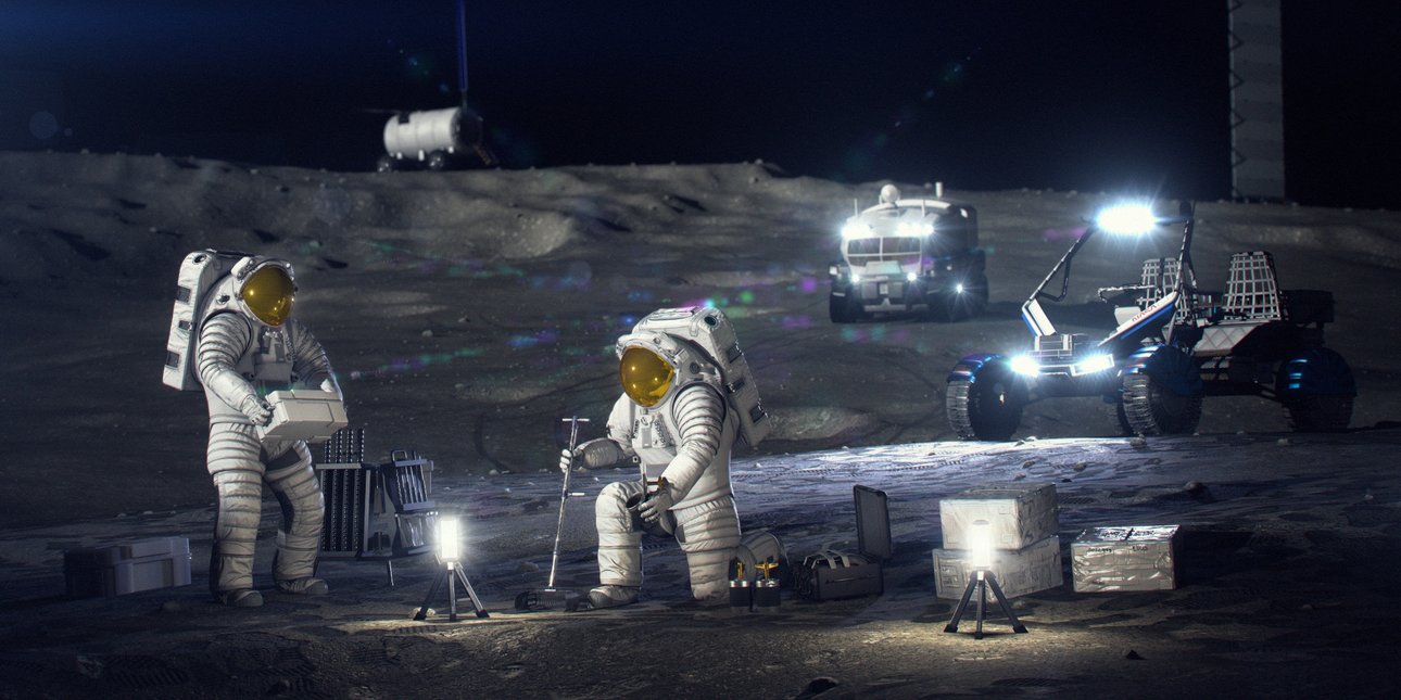 Η NASA ανακοίνωσε τη δημιουργία μόνιμης βάσης στη Σελήνη:  Πάνω από 80 εκτοξεύσεις για το φιλόδοξο πρόγραμμα Moon Base