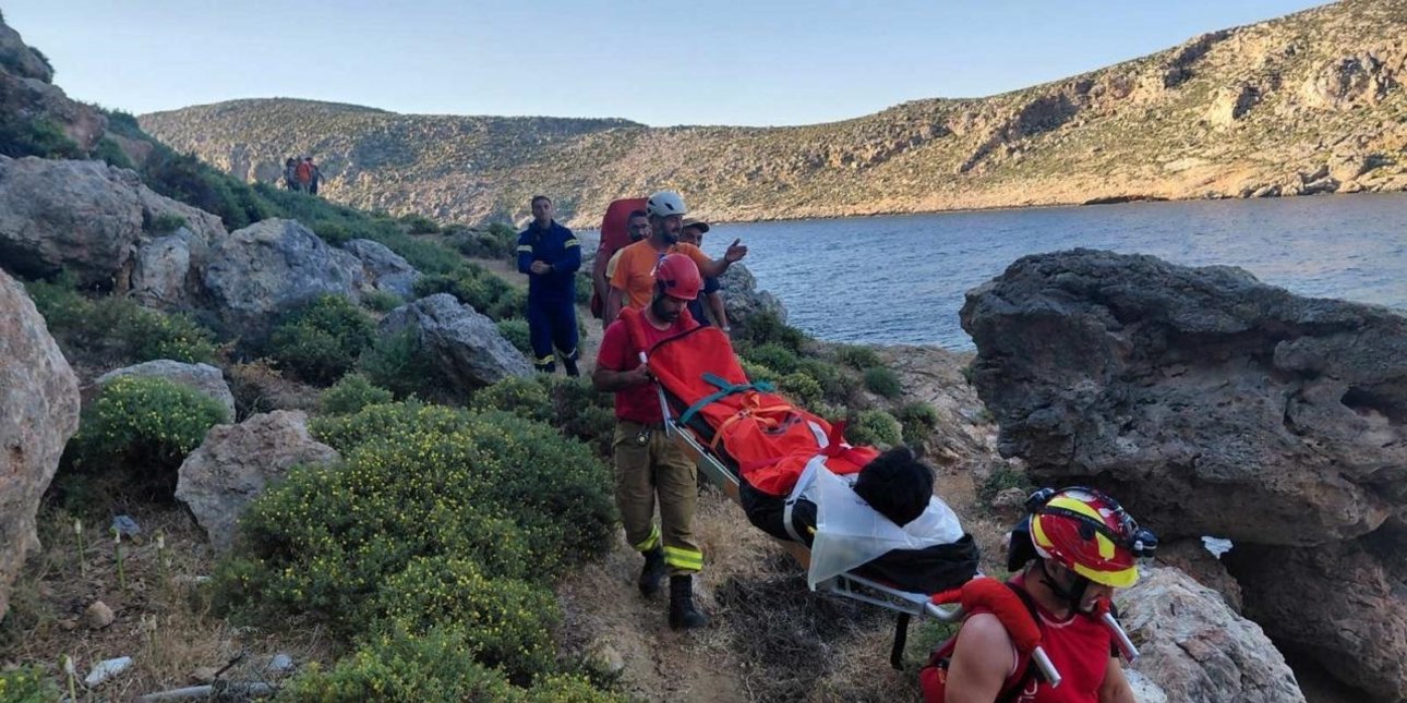 Επιχείρηση διάσωσης στην Κάλυμνο