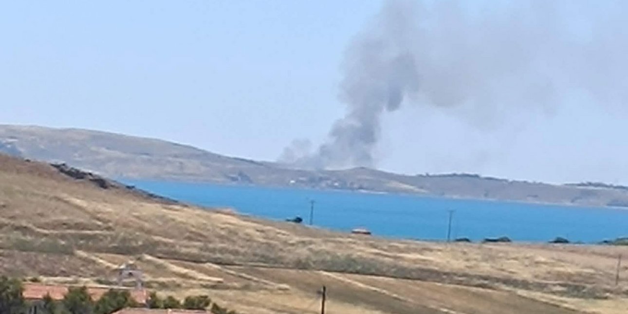 Λήμνος: Φωτιά στην περιοχή Φαναράκι - Μάχη με τις φλόγες της