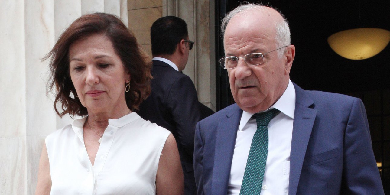 Ο Νάσος Αθανασίου με την σύζυγού του Εύη