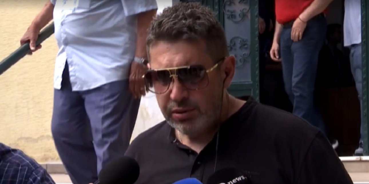 Ο Γιώργος Καμπαϊλής, πατέρας του 19χρονου που έχασε τη ζωή του στο δυστύχημα στο λούνα παρκ της Χαλκιδικής
