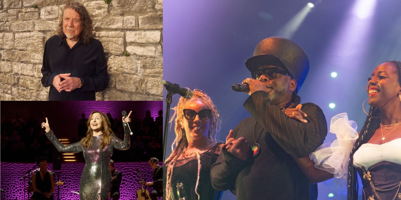 Robert Plant, Waterboys, Soul II Soul, Βίκυ Λέανδρος στο San