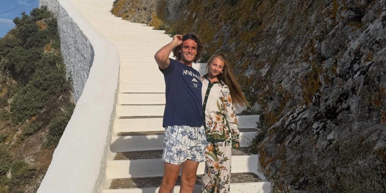 Διακοπές στις Κυκλάδες με την «chouchou» του κάνει ο Στέφανο