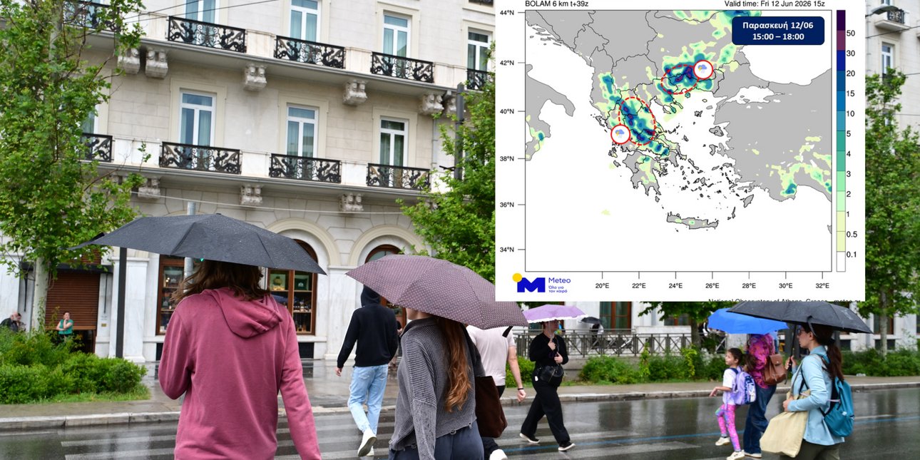Βροχες το διήμερο