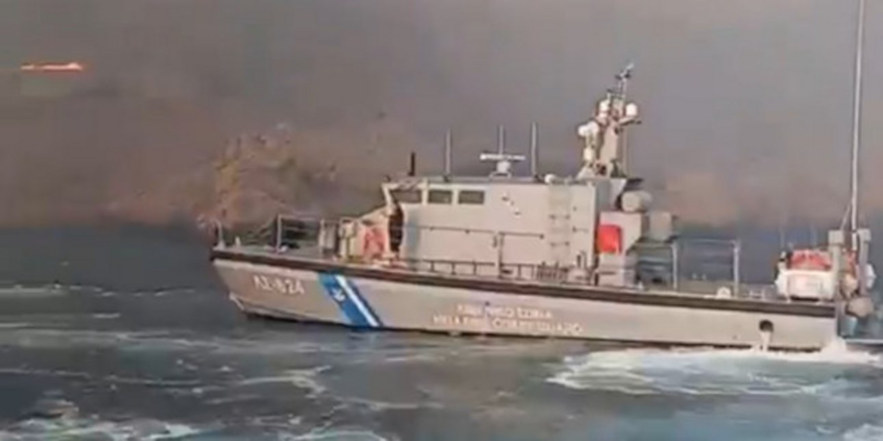 Επιχείρηση από το Λιμενικό για τον απεγκλωβισμό κατοίκων από περιοχές στα νότια του Ρεθύμνου