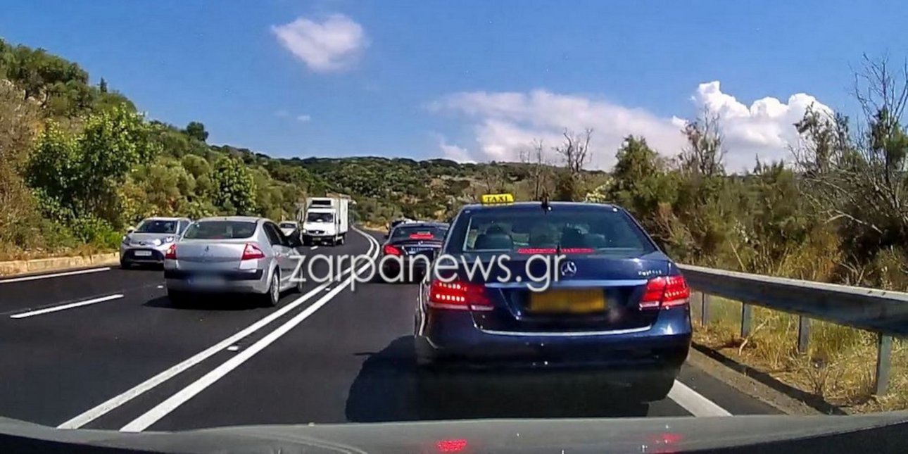 ΙΧ μπήκε στο αντίθετο ρεύμα για να κάνει προσπέραση