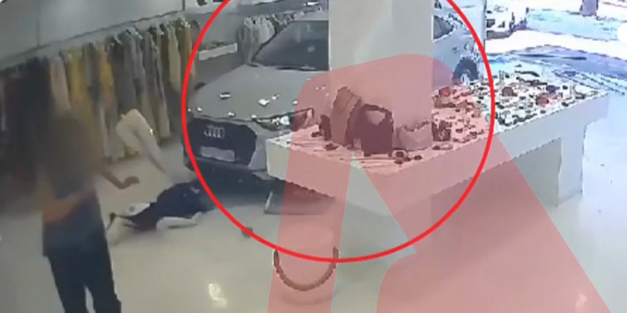 Η στιγμή που οδηγός μπερδεύει τις ταχύτητες και εισβάλει σε κατάστημα στα Βριλήσσια