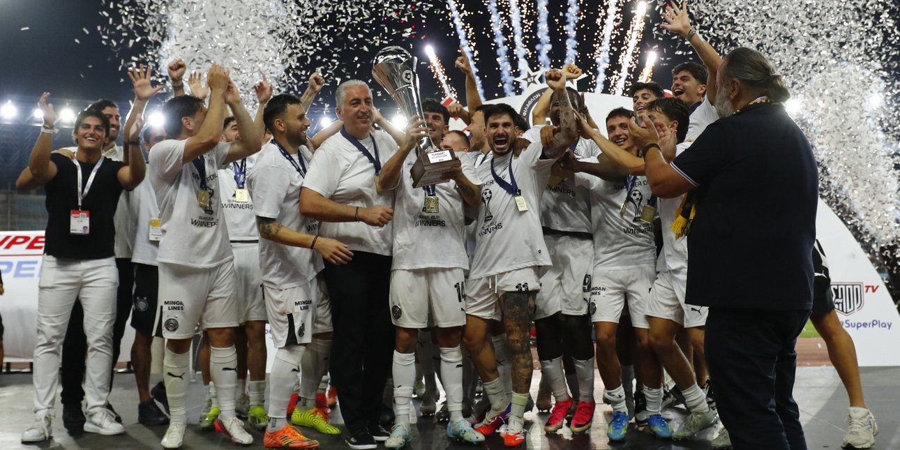 Σήκωσε το Super Cup στον... ουρανό της Κρήτης ο ΟΦΗ -Δίπλα στους Κρητικούς ο Μάριος Ηλιόπουλος [βίντεο]